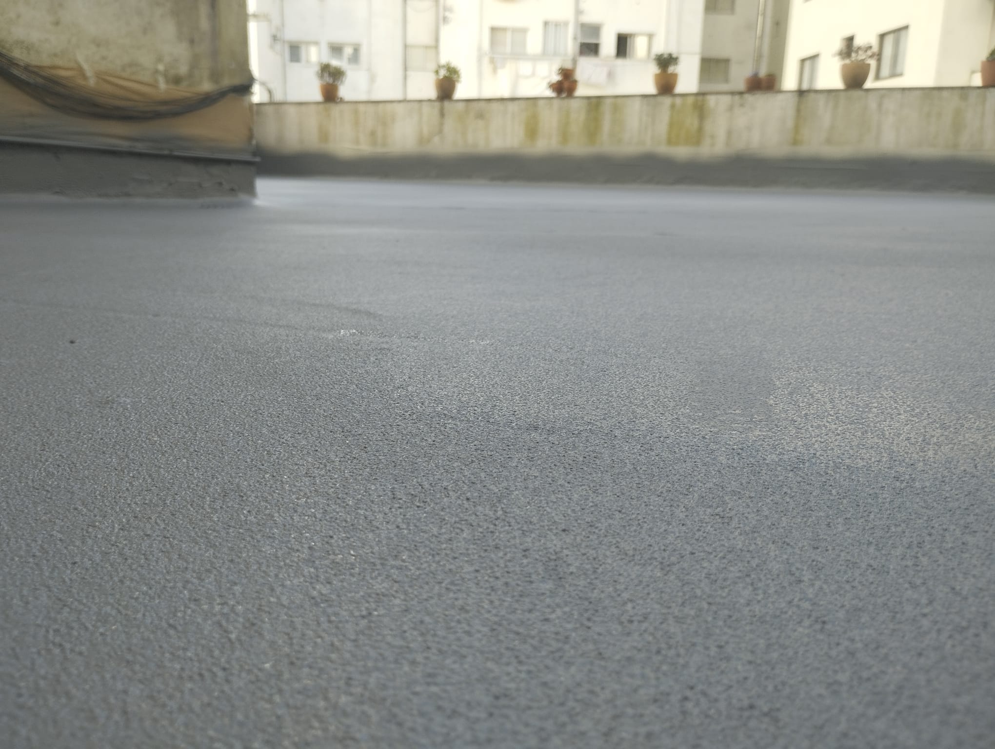 Impermeabilización duradera con poliurea
