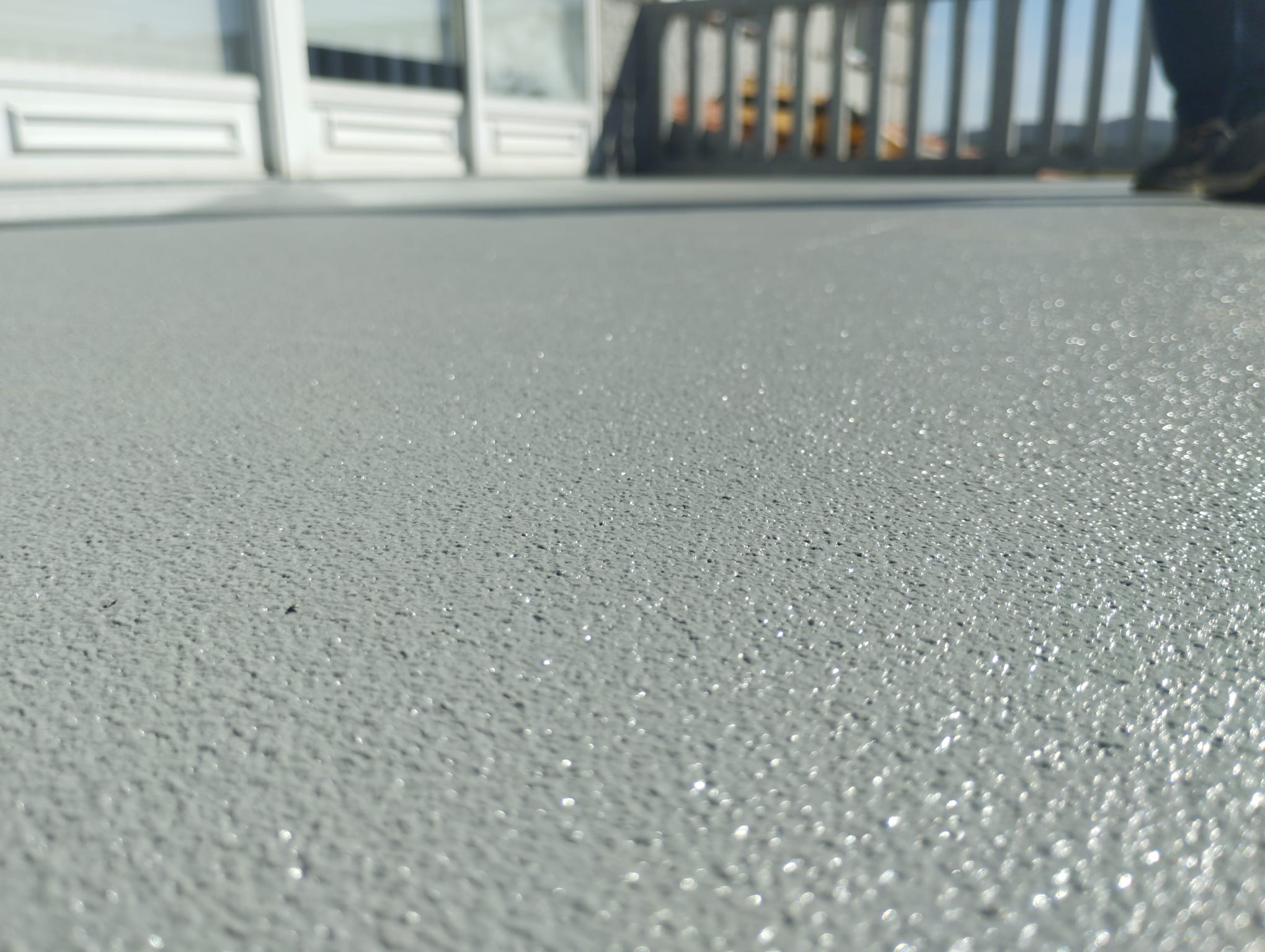 Protección contra filtraciones con poliurea